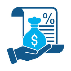 Personal loans icon for financial strategy