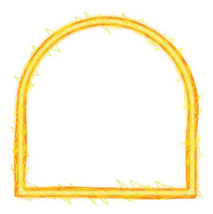 Fantasy magic electric frame