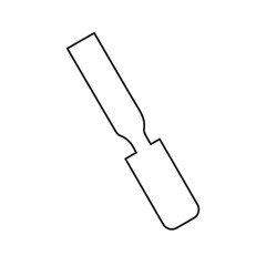 Chisel line icon