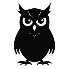 vector illustration of a owl