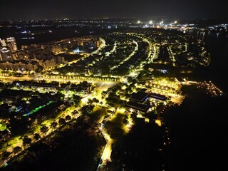 Night view of the city 