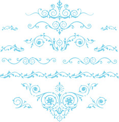 Beautiful flower art and mandala vector design