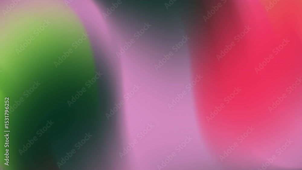 Aufkleber abstract gradient color blend animation green pink and red transition