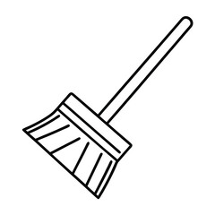 vector illustration of a shovel