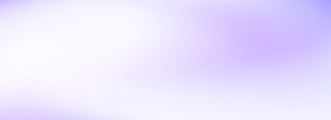 Soft smooth lavender gradient background. Abstract violet satin wallpaper. Pastel lilac color backdrop for banner, flyer, presentation, advertising. Vector subtle blurred purple liquid cover
