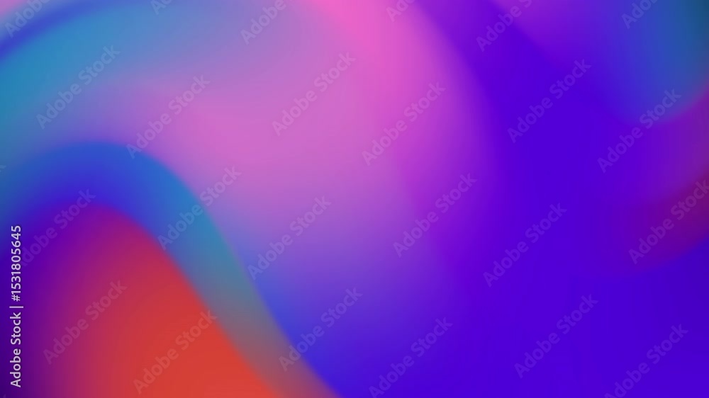 Poster Abstract Gradient Color Motion Smooth Transitions of Pink Blue and Purple