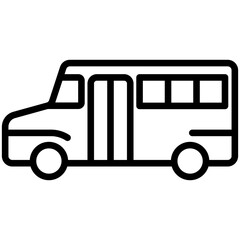 School Bus Icon
