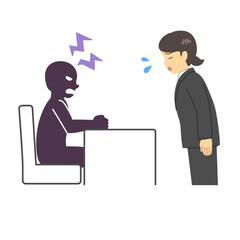 ハラスメントイラスト