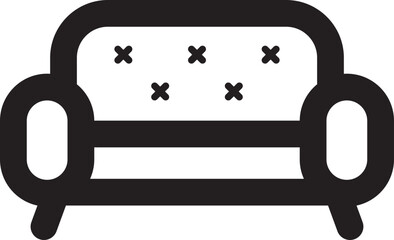 Furniture Set Black Icon