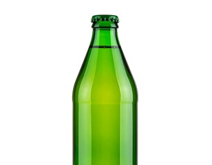 Green beer bottle close-up (1)