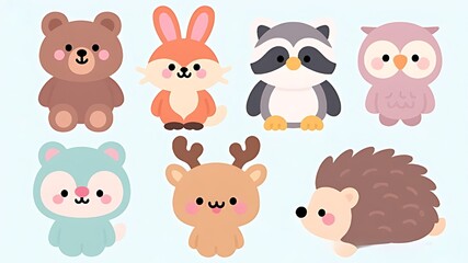 set of animals