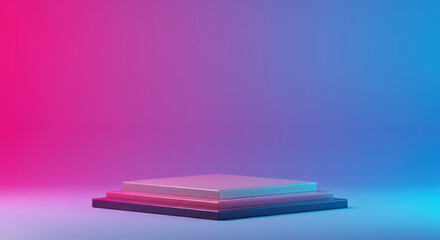 Abstract product display platform