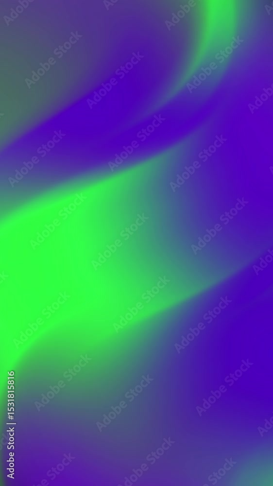 Poster abstract gradient motion green and purple color transition background video