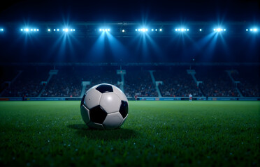 Close - up of Football Field