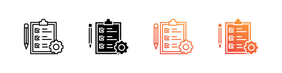 Project Multiple Style Icon Set 