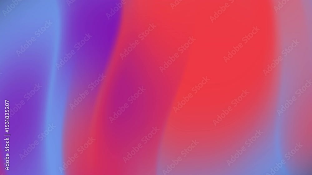 Poster Abstract Gradient Motion Smooth Color Transitions of Red Purple and Blue