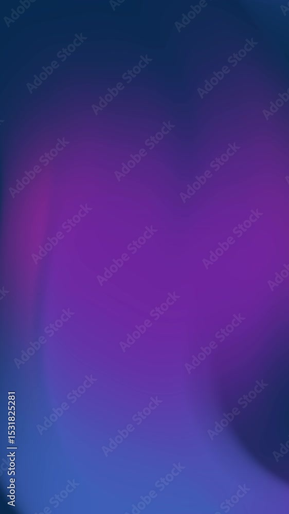 Poster abstract gradient motion smooth transition of blue and purple hues in a dynamic video