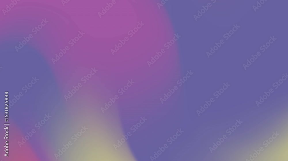 Poster abstract gradient motion soft purple and yellow color transition