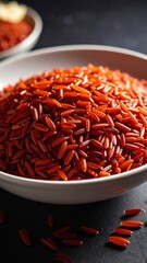 rice red in table 