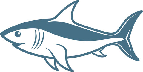 dolphin isolated on white background