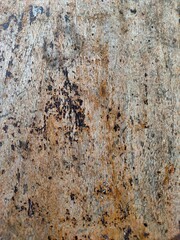 A close-up of an oxidized granite surface, showcasing its unique patterns, earthy tones, and rough textures. Perfect for backgrounds, industrial, or natural design elements.