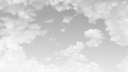 Background of dark clouds before a thunder-storm