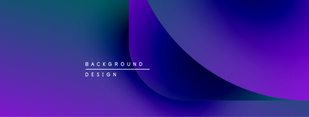 Abstract gradient background. Purple, blue hues blend smoothly. Minimalist design with text overlay background design. Modern aesthetic.