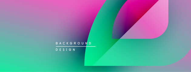 Abstract fluid shapes blend vibrant pinks, purples, greens. Modern design features text background, design. Gradient colors create dynamic visual effect.
