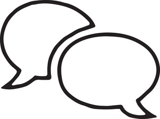 vector speech bubble icon