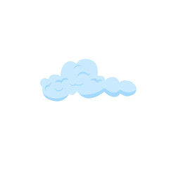 illustration of clouds in the sky