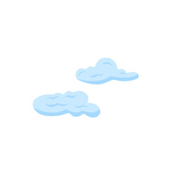 illustration of clouds in the sky