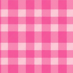Pink checkered pattern isolated on white background for fabric, wallpaper, and backgrounds.