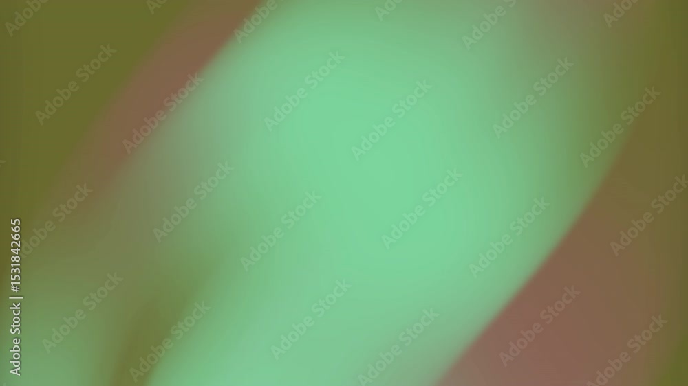 Poster Abstract Motion Soft Green and Brown Gradient Blur Transitioning Smoothly