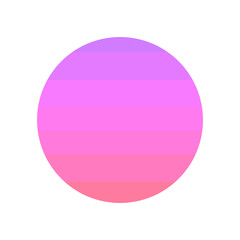 vector illustration of a pink sphere background 