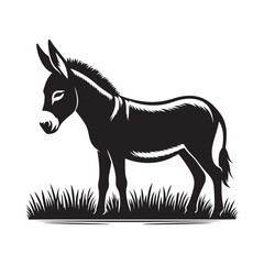 vector illustration of a horse