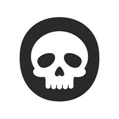 Simple Skull Illustration
