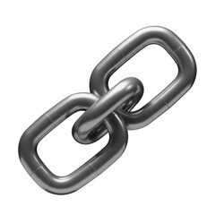 3D Chain Link Illustration