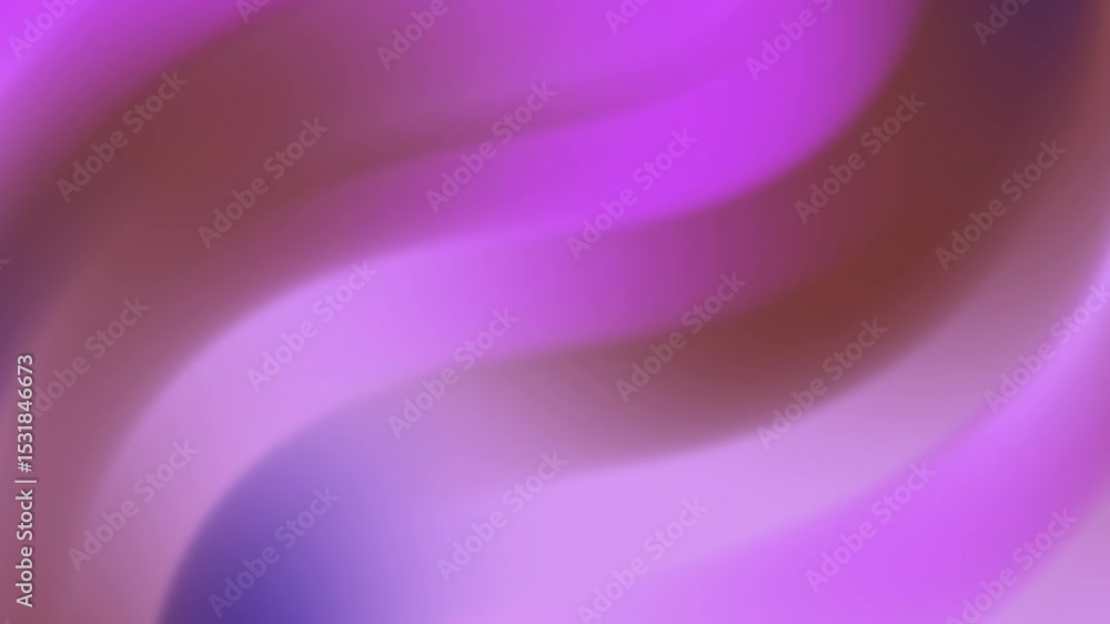 Poster abstract purple and brown gradient waves flowing smoothly in a dynamic video