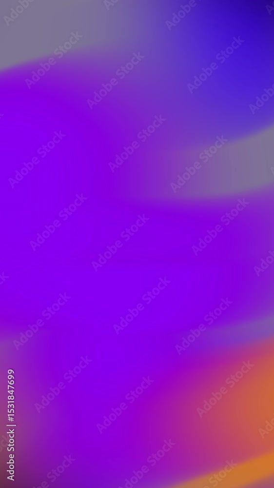 Poster abstract purple and orange gradient background motion graphic element