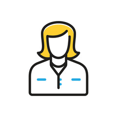 Multi color icon for mom