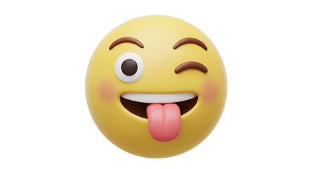 Playful 3D Emoji Illustration