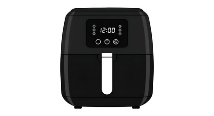 Digital Air Fryer 3D Illustration