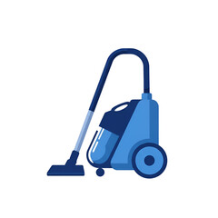 Blue Vacuum Cleaner Illustration