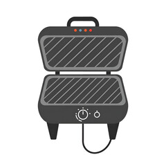 Electric Grill Illustration