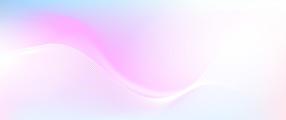 Abstract gradient background pink and white blue soft colorful,wavy line.Minimalist background, for banner,cover ads,template website.Vector illustration eps 10