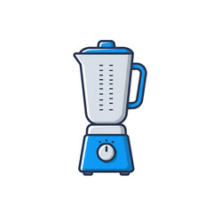 Blue Blender Illustration
