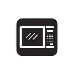 Microwave Oven Icon Illustration
