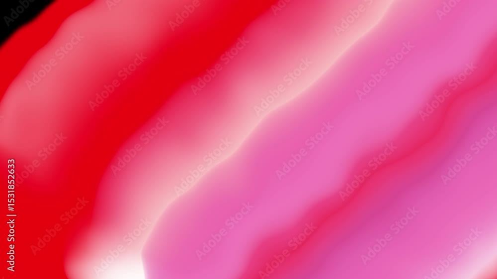 Poster abstract red and pink gradient flowing background video element
