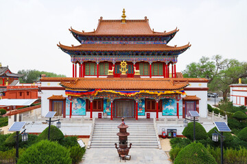 Wushizhao Lama Temple, Wushi Banner, Ordos, Inner Mongolia, China