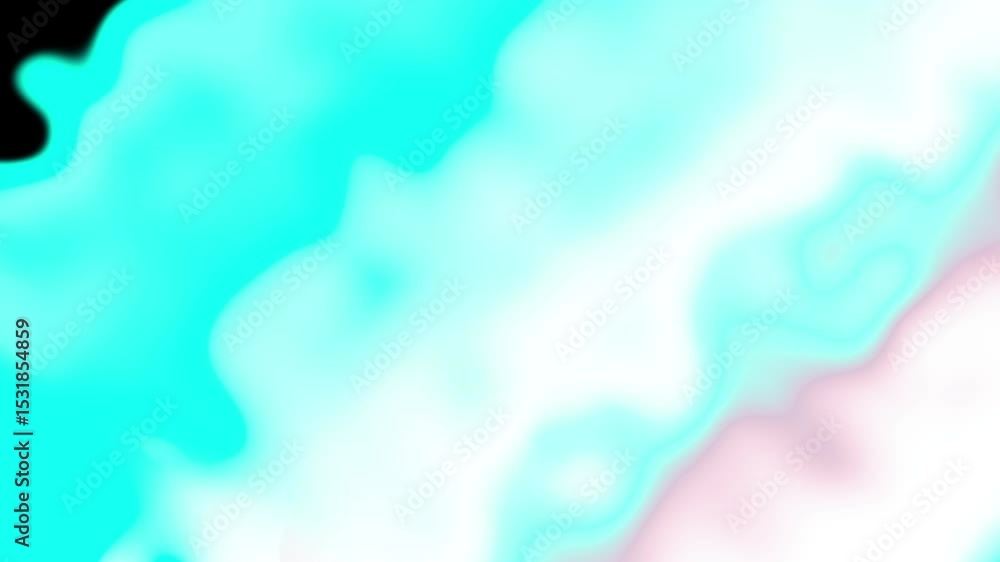 Poster abstract turquoise and white gradient motion background for video